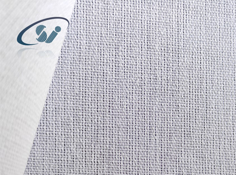 W1032 double dot woven fusible resin interlining